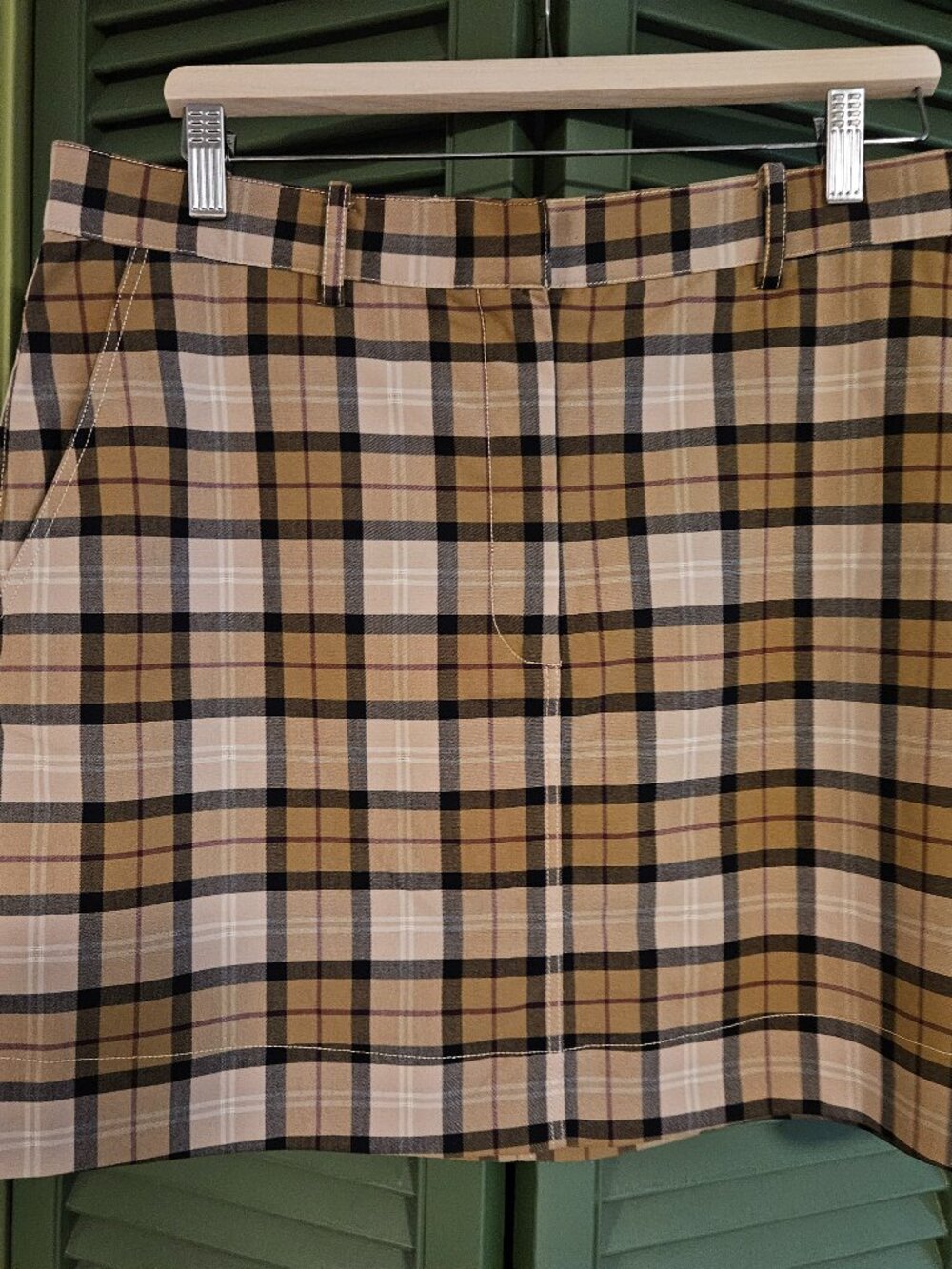 1.State Plaid Skirt Size 12